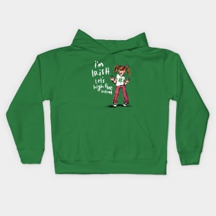 I’m Irish - Let’s High Five Instead Kids Hoodie